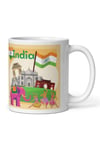 HindistanDünyadan HediyelerDNY-HDMUGB20Keskin Hediyelik Eşya Ve TekstilHindistan Kupa Bardak 2 Adet Seyahat Hatıra India Mug