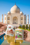 HindistanDünyadan HediyelerDNY-HDMUGB20Keskin Hediyelik Eşya Ve TekstilHindistan Kupa Bardak 2 Adet Seyahat Hatıra India Mug