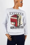 İngiltereDünyadan HediyelerDNY-HD100017Keskin Hediyelik Eşya Ve Tekstilİngiltere Unisex Pamuklu Slim Fit Sweatshirt Small