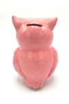 İngiltereDünyadan HediyelerDNY-HD100126Keskin Hediyelik Eşya Ve TekstilPolyester Kumbara Baykuş Pembe