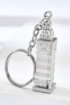 İngiltereDünyadan HediyelerDNY-HD100290Keskin Hediyelik Eşya Ve TekstilGümüş 3D Big Ben Metal Anahtarlık İngiltere Londra Saat Kulesi