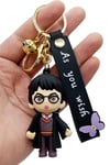 İngiltereDünyadan HediyelerDNY-HD100644Keskin Hediyelik Eşya Ve TekstilHarry Potter 3D Silikon Anahtarlık As You Wish Siyah
