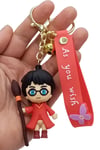 İngiltereDünyadan HediyelerDNY-HD100642Keskin Hediyelik Eşya Ve TekstilHarry Potter 3D Silikon Anahtarlık As You Wish Kırmızı