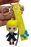 İngiltereDünyadan HediyelerDNY-HD100651Keskin Hediyelik Eşya Ve TekstilHarry Potter Draco Malfoy 3D Silikon Anahtarlık No.2