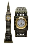 İngiltereDünyadan HediyelerDNY-HD100866Keskin Hediyelik Eşya Ve TekstilVintage Metal İngiltere London Big Ben Saat Kulesi Antik Bronz 23 cm