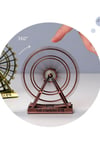 İngiltereDünyadan HediyelerDNY-HD100860Keskin Hediyelik Eşya Ve TekstilVintage Metal İngiltere London Eye Biblo Antik Bakır 9 cm