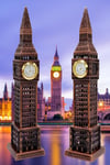 İngiltereDünyadan HediyelerDNY-HD100867Keskin Hediyelik Eşya Ve TekstilVintage Metal İngiltere London Big Ben Saat Kulesi Antik Bakır 23 cm