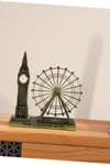 İngiltereDünyadan HediyelerDNY-HD3475Keskin Hediyelik Eşya Ve TekstilVintage Metal İngiltere London Big Ben ve London Eye Biblo 20cm