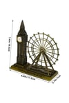 İngiltereDünyadan HediyelerDNY-HD3475Keskin Hediyelik Eşya Ve TekstilVintage Metal İngiltere London Big Ben ve London Eye Biblo 20cm