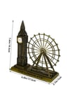 İngiltereDünyadan HediyelerDNY-HD3475Keskin Hediyelik Eşya Ve TekstilVintage Metal İngiltere London Big Ben ve London Eye Biblo 20cm