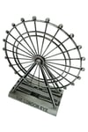 İngiltereDünyadan HediyelerDNY-HDYLEYEXL02Keskin Hediyelik Eşya Ve TekstilVintage Metal İngiltere Dönme Dolap XL 21cm Gümüş London Eye Biblo No.2