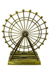 İngiltereDünyadan HediyelerDNY-HDYLEYEXL01Keskin Hediyelik Eşya Ve TekstilVintage Metal İngiltere Dönme Dolap XL 21cm Bronz London Eye Biblo No.1
