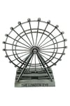 İngiltereDünyadan HediyelerDNY-HDYLEYEXL02Keskin Hediyelik Eşya Ve TekstilVintage Metal İngiltere Dönme Dolap XL 21cm Gümüş London Eye Biblo No.2