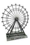 İngiltereDünyadan HediyelerDNY-HDYLEYEXL02Keskin Hediyelik Eşya Ve TekstilVintage Metal İngiltere Dönme Dolap XL 21cm Gümüş London Eye Biblo No.2