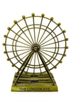 İngiltereDünyadan HediyelerDNY-HDYLEYEXL01Keskin Hediyelik Eşya Ve TekstilVintage Metal İngiltere Dönme Dolap XL 21cm Bronz London Eye Biblo No.1