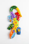 İspanyaDünyadan HediyelerDNY-HD100260Keskin Hediyelik Eşya Ve TekstilGeko Renkli Ahşap Gecko Duvar Süsü 20 cm