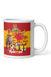 İspanyaDünyadan HediyelerDNY-HDMUGB09Keskin Hediyelik Eşya Ve Tekstilİspanya Kupa Bardak 2 Adet Seyahat Hatıra Spain Mug