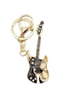 İspanyaDünyadan HediyelerŞRK-HTR-0012Keskin Hediyelik Eşya Ve TekstilKristal Taşlı Gitar Anahtarlık Siyah