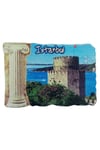 İstanbulDünyadan HediyelerDNY-HD101259Keskin Hediyelik Eşya Ve Tekstilİstanbul Temalı Sütun Magnet