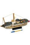 İstanbulDünyadan HediyelerHDY1210CS-211Keskin Hediyelik Eşya Ve TekstilDekoratif Metal Gemi İstanbul Yolcu Vapuru 34cm