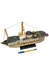 İstanbulDünyadan HediyelerHDY1210CS-211Keskin Hediyelik Eşya Ve TekstilDekoratif Metal Gemi İstanbul Yolcu Vapuru 34cm