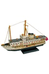 İstanbulDünyadan HediyelerHDY1210CS-211Keskin Hediyelik Eşya Ve TekstilDekoratif Metal Gemi İstanbul Yolcu Vapuru 34cm