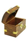 İstanbulDünyadan HediyelerKMBR-3265Keskin Hediyelik Eşya Ve TekstilAhşap Kilitli Sandık Kumbara Büyük 13cm