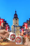 İsviçreDünyadan HediyelerDNY-HDMUGB12Keskin Hediyelik Eşya Ve Tekstilİsviçre Kupa Bardak 2 Adet Seyahat Hatıra Switzerland Mug