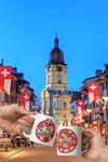 İsviçreDünyadan HediyelerDNY-HDMUGB12Keskin Hediyelik Eşya Ve Tekstilİsviçre Kupa Bardak 2 Adet Seyahat Hatıra Switzerland Mug
