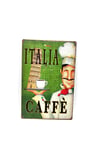 İtalyaDünyadan HediyelerDNY-HD100125Keskin Hediyelik Eşya Ve TekstilDekoratif Plaka İtalia Coffee