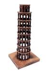 İtalyaDünyadan HediyelerDNY-HD100868Keskin Hediyelik Eşya Ve TekstilVintage Metal İtalya Pisa Kulesi Biblo Antik Bakır 16 cm