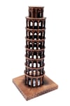 İtalyaDünyadan HediyelerDNY-HD100868Keskin Hediyelik Eşya Ve TekstilVintage Metal İtalya Pisa Kulesi Biblo Antik Bakır 16 cm