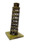 İtalyaDünyadan HediyelerDNY-HD100869Keskin Hediyelik Eşya Ve TekstilVintage Metal İtalya Pisa Kulesi Biblo Antik Bronz 16 cm
