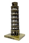 İtalyaDünyadan HediyelerDNY-HD100869Keskin Hediyelik Eşya Ve TekstilVintage Metal İtalya Pisa Kulesi Biblo Antik Bronz 16 cm