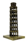 İtalyaDünyadan HediyelerDNY-HD100869Keskin Hediyelik Eşya Ve TekstilVintage Metal İtalya Pisa Kulesi Biblo Antik Bronz 16 cm