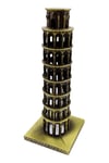İtalyaDünyadan HediyelerDNY-HD100871Keskin Hediyelik Eşya Ve TekstilVintage Metal İtalya Pisa Kulesi Biblo Antik Bronz 20 cm