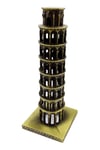 İtalyaDünyadan HediyelerDNY-HD100871Keskin Hediyelik Eşya Ve TekstilVintage Metal İtalya Pisa Kulesi Biblo Antik Bronz 20 cm