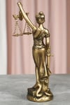 İtalyaDünyadan HediyelerDNY-HDY1681Keskin Hediyelik Eşya Ve TekstilThemis Adalet Kadını Terazisi Heykeli Gold 24cm