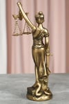 İtalyaDünyadan HediyelerDNY-HDY1681Keskin Hediyelik Eşya Ve TekstilThemis Adalet Kadını Terazisi Heykeli Gold 24cm
