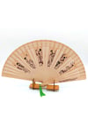 JaponyaDünyadan HediyelerDNY-HD100291Keskin Hediyelik Eşya Ve TekstilJapon Geyşa Figürlü Ahşap Yelpaze 40cm