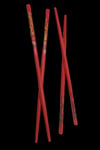 JaponyaDünyadan HediyelerDNY-HD100344Keskin Hediyelik Eşya Ve TekstilChopstick Yemek Çubuğu Haşi Kırmızı 2 Çift Orijinal Desenli