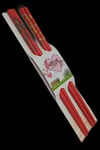 JaponyaDünyadan HediyelerDNY-HD100344Keskin Hediyelik Eşya Ve TekstilChopstick Yemek Çubuğu Haşi Kırmızı 2 Çift Orijinal Desenli