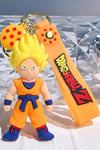 JaponyaDünyadan HediyelerDNY-HD100653Keskin Hediyelik Eşya Ve TekstilAnime Dragon Ball Z Ejderha Topu Super Saiyan 3D Silikon Anahtarlık