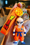 JaponyaDünyadan HediyelerDNY-HD100655Keskin Hediyelik Eşya Ve TekstilAnime Dragon Ball Z Ejderha Topu Krillin 3D Silikon Anahtarlık
