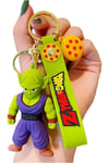 JaponyaDünyadan HediyelerDNY-HD100656Keskin Hediyelik Eşya Ve TekstilAnime Dragon Ball Z Ejderha Topu Piccolo 3D Silikon Anahtarlık