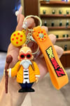 JaponyaDünyadan HediyelerDNY-HD100657Keskin Hediyelik Eşya Ve TekstilAnime Dragon Ball Z Ejderha Topu Master Roshi 3D Silikon Anahtarlık