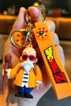 JaponyaDünyadan HediyelerDNY-HD100657Keskin Hediyelik Eşya Ve TekstilAnime Dragon Ball Z Ejderha Topu Master Roshi 3D Silikon Anahtarlık