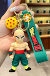 JaponyaDünyadan HediyelerDNY-HD100658Keskin Hediyelik Eşya Ve TekstilAnime Dragon Ball Z Ejderha Topu Tien Shinhan 3D Silikon Anahtarlık