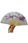 JaponyaDünyadan HediyelerDNY-HD100687Keskin Hediyelik Eşya Ve TekstilJapon Bambu Kumaş Yelpaze Çanta Boy Stant Hediyeli No.5