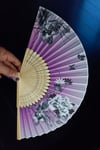 JaponyaDünyadan HediyelerDNY-HD100688Keskin Hediyelik Eşya Ve TekstilJapon Bambu Kumaş Yelpaze Çanta Boy Stant Hediyeli No.6